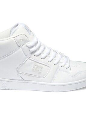 DC Shoes - Mens Manteca 4 Hi Shoes, size 9 US mens, color white.